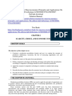 Macroeconomics Principles and Applications 5th Edition Hall Lieberman Solution Manual