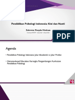 (Ibu Rosie) Pendidikan Psikologi - Kini Dan Nanti