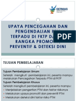 Promotif, Preventif, Deteksi Dini PTM-PJPD (Wirda)