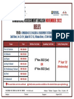 SBJ Brief Schedule - HELEX - Nov22