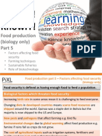 Learnit! Knowit!: Food Production (Biology Only)
