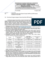 S-2222 - KPN.1201 - 2022 Pelaksanaan Rekonsiliasi Eksternal Tingkat UAKPA Dan KPPN Semester II Tahun 2022