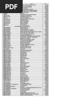 Price List