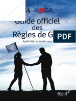Guide Officiel Des Règles de Golf 2019 WEB 27nov2018 Small