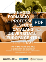 Formació Professorat Bucarest - Programa