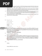 Reasoning Key Coding Decoding Kanishk@Mail