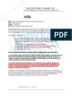 Medical Note Requirements Spanish