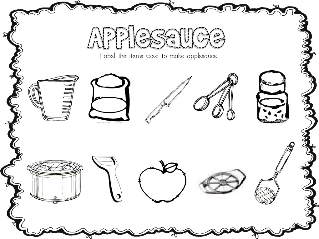 Applesauce Labeling PDF