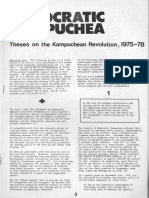 Grabowsky V Democratic Kampuchea Theses On The Kampuchean Revolution 1975-78 Nos 9-10 SepDec1981