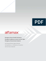 Brochure ALFAMAX Tirette D'urgence