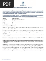 INTERPOL Career Opportunities Overview | PDF | Salary | Recruitment