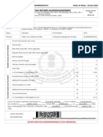 Indian Income Tax Return Acknowledgement: Acknowledgement Number:611395890220723 Date of Filing: 22-Jul-2023