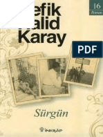 Refik Halid Karay - Sürgün