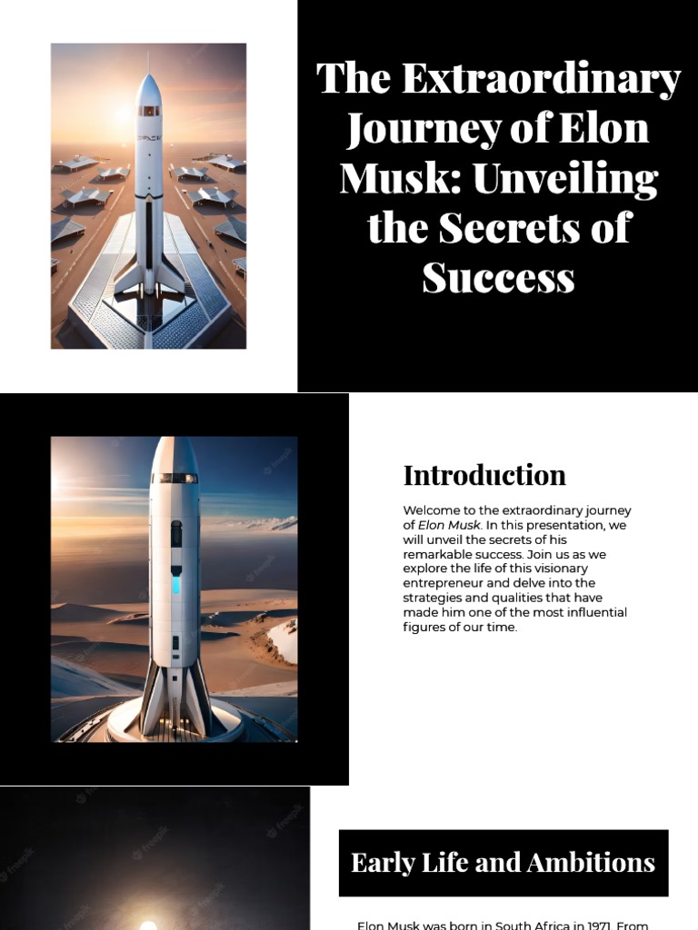 Elon Musk Successful Story | PDF | Hyperloop | Elon Musk