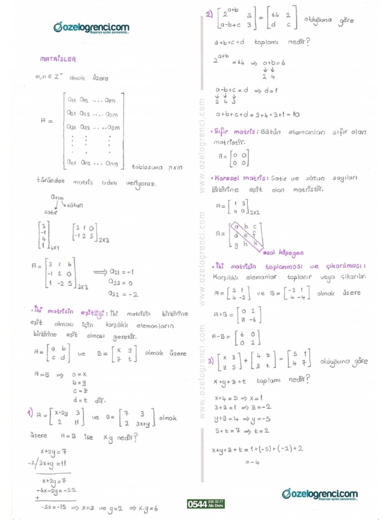 Matris 3 | PDF
