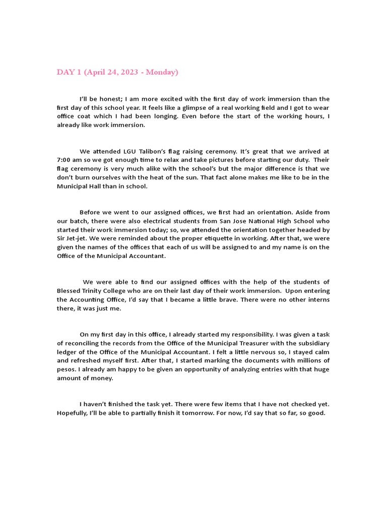 work-immersion-diary-pdf