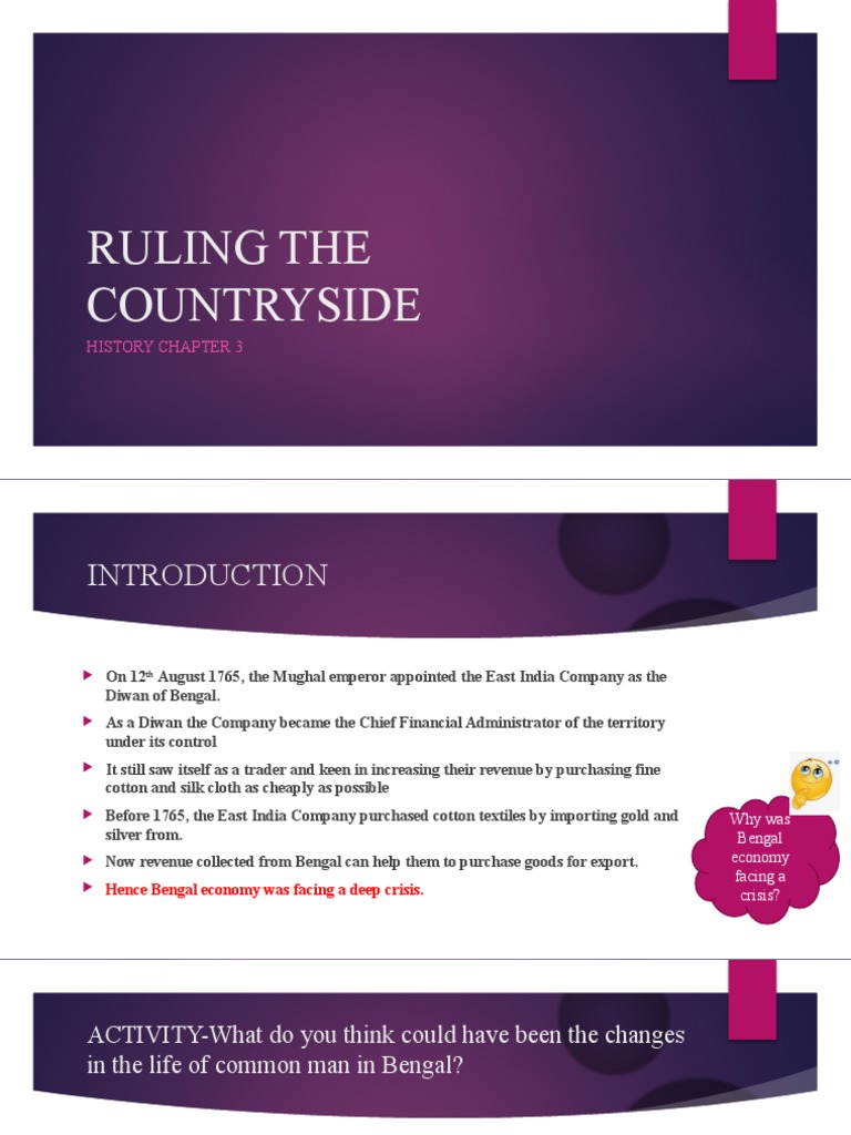 Ruling the Countryside: Settlements Explained | PDF