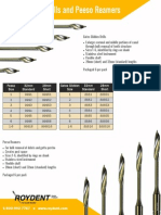 Gates Glidden Drills and Peeso Reamers for Root Canal Therapy