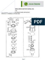 SWING DRIVE MOTOR (SERIAL NO. - 009733) (02F12) - 4360-6e