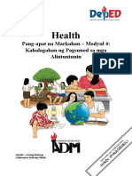 Health 1 - Q4 - M4 - Kahalagahan NG Pagsunod Sa Mga Alintuntunin