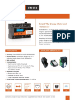 Datasheet: Smart TOU Energy Meter and Transducer