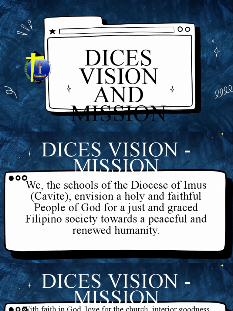 DICES and School Vision Mission 1 | PDF