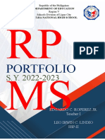RPMS EPortfolio Template Richard Raqueno