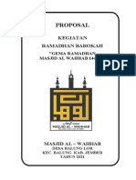Proposal Kegiatan Ramadhan 2