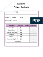 Examen 5° P1 22-23