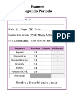 Examen 4° P2 22-23