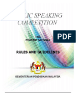 Public Speaking Competition