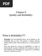 Chapter-5 Quality and Reliability (L4T2) PDF