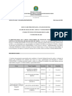 RESULTADO PRELIMINAR DA ANALISE DE RENDA 40.2022 Exame de Selecao