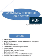 Orogenic Gold Presentation