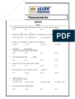 Trigonometry Math - Doc PDF