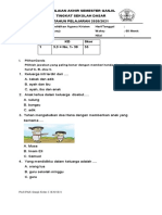 PAS Kelas 1 PAS 2019