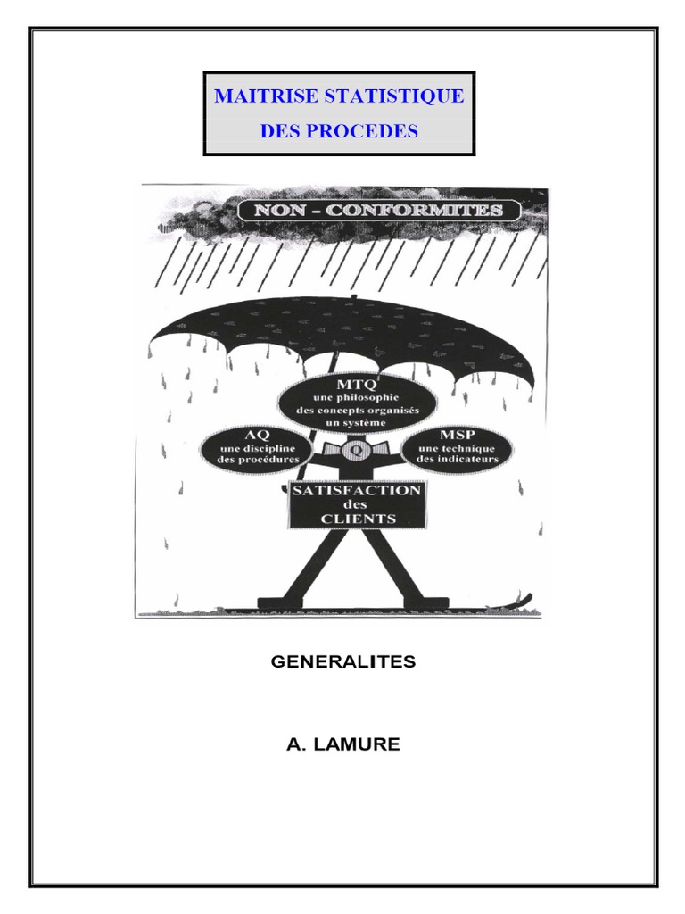 MAITRISE STATISTIQUE DES PROCEDES - PDF | PDF