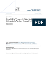 There Will Be Violence - A Critical Analysis of Violence in The Wo