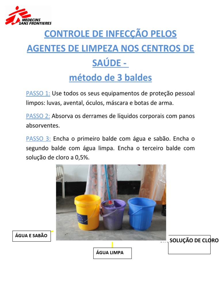 Infection control cleaner 3 buckets method_PORT PDF