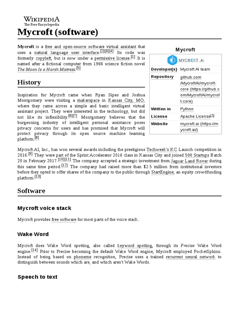 Mycroft (Software) Download Free PDF Computing Software