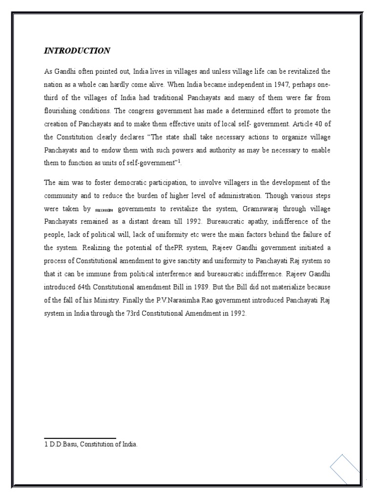 Local self government pdf government governance