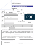 Modulo Tessera MEMBER 2023