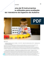 Um Resumo de 15 Instrumentos Diagnósticos Utilizados para Avaliação Do Transtorno Do Espectro Do Autismo - Observatório Do Autista