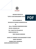 Supply Chain Management Research