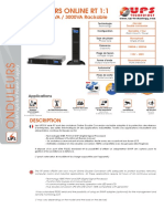 Upson 1000 3000va RT Ups Technology