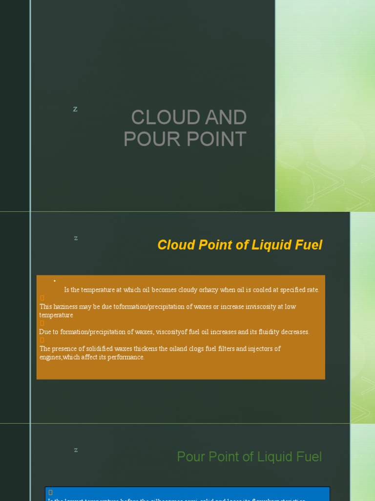 Cloud and pour point pdf