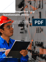 RightShip Inspections Ship Questionaire RISQ 3.0