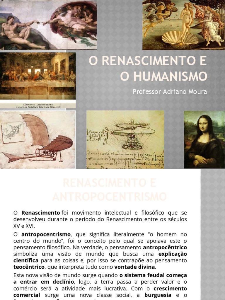 Renascimento e Humanismo | PDF | Renascimento
