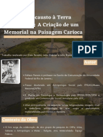 Slides - Do Holocausto À Terra Prometida A Criação de Um Memorial Na Paisagem Carioca - Edilson Pereira