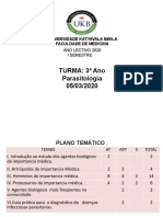 Tema I. Generalidades de Parasitologia - Cópia